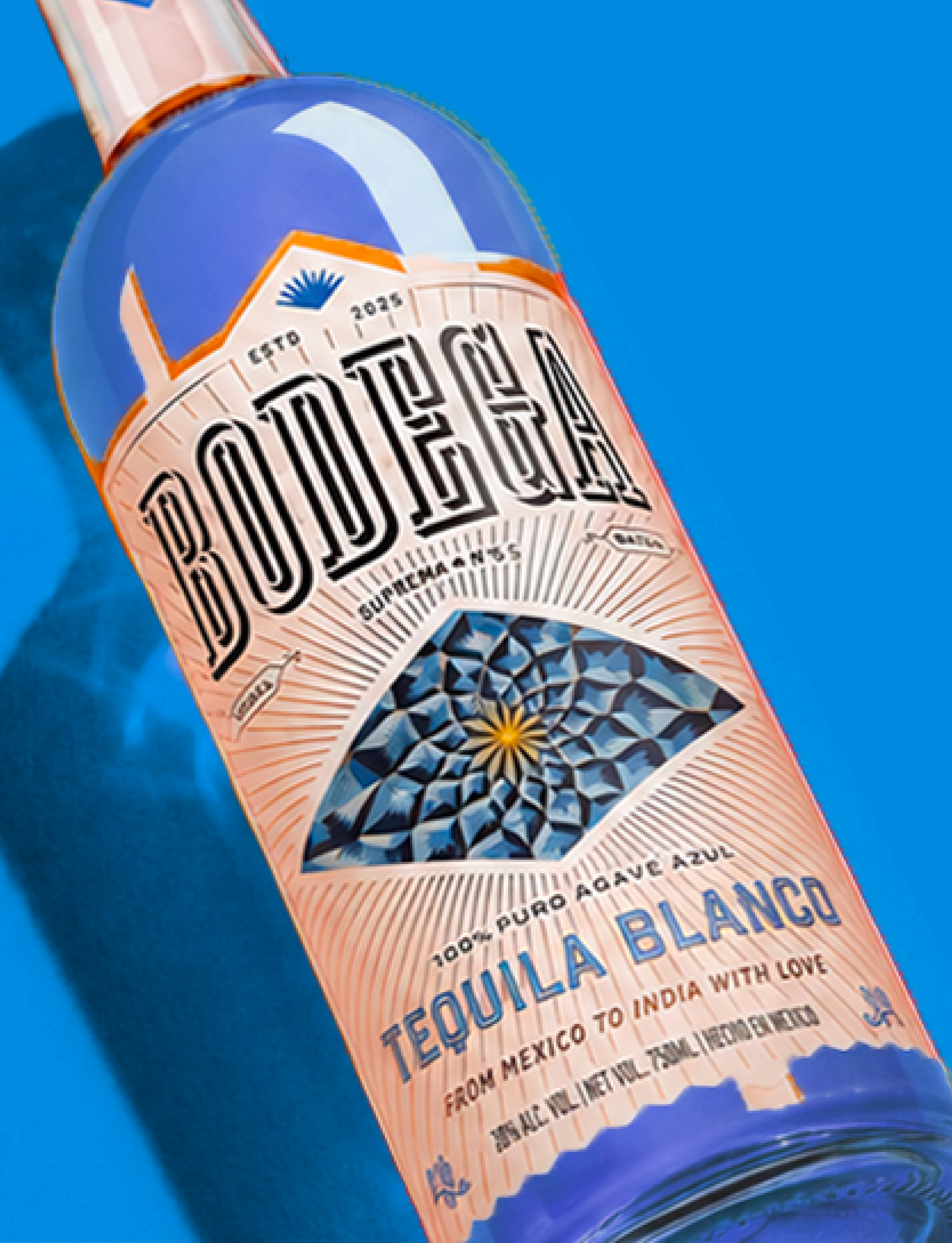 Bodega Tequila Blanco bottle